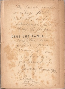 Noracy Camargo Deus Lhe Pague dedicatoria