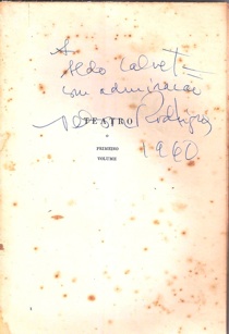 Nelson Rodrigues Teatro dedicatoria